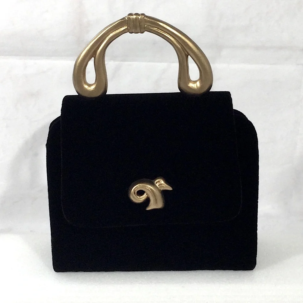 Vintage Velvet Evening Bag.